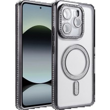 Techroid Xiaomi Redmi Note 14 4g Joke Simli Magneticsafe Kılıf - Siyah