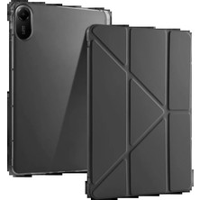 Techroid Xiaomi Redmi Pad 2 Kalemlikli Mars Tablet Kılıfı - Siyah
