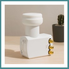 Bezos Uydu Lnb Quad (4 Çıkış) 0.1db 4K Ultra Hd Universal Mac