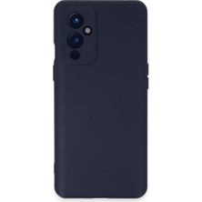 Techroid One Plus 9 Kılıf Nano Içi Kadife Silikon - Lacivert