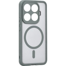 Techroid Xiaomi Mi 17T Pro Loji Magsafe Kapak - Gri