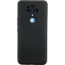 Techroid Tecno Camon 16 Kılıf Nano Içi Kadife Silikon - Siyah