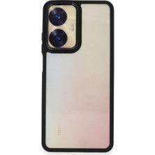 Techroid Realme C55 Kılıf Dora Kapak - Siyah