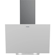 Altus Ala 527 W 60 cm Eğimli Davlumbaz (Beyaz Cam)