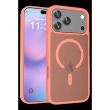 Techroid Joko Apple iPhone 18 Pro Max/17 Pro Max Jota Magsafe Kapak - Turuncu