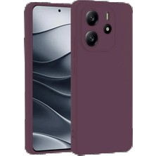 Techroid Xiaomi Redmi Note 14 4g Kılıf First Silikon - Mürdüm