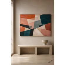 Kesişen Düzlemler — 30×40 cm Kanvas Tablo