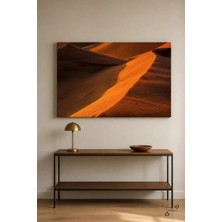 Kızıl Kum Çölü Dalgaları — 30×40 cm Kanvas Tablo