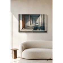 Işık Merdiveni — Yapısal Kompozisyon — 30×40 cm Kanvas Tablo