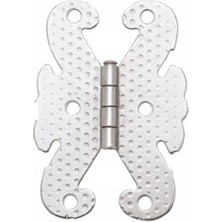 Kelebek Menteşe Metal 40 * Nikel, 65 Mm, (2 Adet)