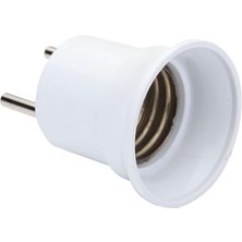 26665 De-Pa 11121 E27 Duy Fiş Priz Tipi, Ampulleri Prizde Çalıştırma Adaptörü
