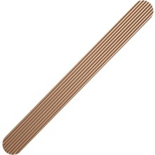 Geniş T Çizgili Oval Rose Gül Çekmece Kulp, 480 Mm, Modern Dolap Kapak Kulbu