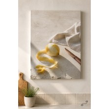Limonun Töreni — Mutfak Kompozisyonu — 30×40 cm Kanvas Tablo