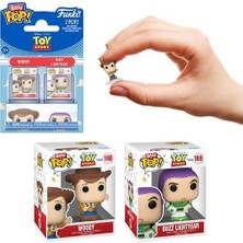 Funko Pop Toy Story Bittys 2-Pack Woody & Buzz Lightyear