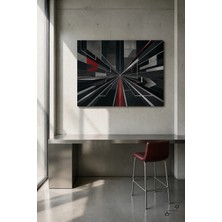 Metro Ritim — Şehir Dinamiği — 30×40 cm Kanvas Tablo