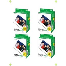 Instax Wide 20'li Film 4'lü Set 80 Poz