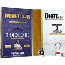 Yargı Yayınevi Asya Tekin 2026 Burhan Karakışla Yediiklim Tüm Adaylar Için Dhbt 1- 2 Deneme Sınavı Seti