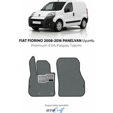 Otocraft Fiat Fiorino 2008-2016 Panelvan Uyumlu Füme 3D Havuzlu Eva Oto Paspas Takımı 2 Parça Araca Özel