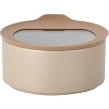 Fika One Seramik Saklama Kabı Bej 600 ml D-NEONE060-09