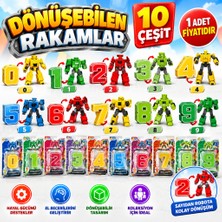 TeknoKapsül DMN123-1/2/3/4/5/6/7 10 Çeşit Dönüşebilen Rakamlar 1 Adet Fiyatıdır.