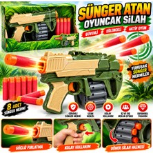 TeknoKapsül HY6043-1 Sünger Atan Oyuncak Silah