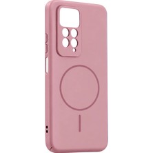 TeknoKapsül Redmi Note 11 Pro Mika Pc Magsafe Kapak - Pembe