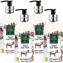 Doğal Eşek Sütlü Sıvı Sabun 500 ml x 4