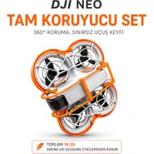 Djı Neo Için Tam Koruyucu Set, 360° Koruma, 18 G, Hafif Tasarım, Uçuşu Etkilemez