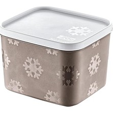 No Frost Saklama Kabı 1250 Ml, Bej