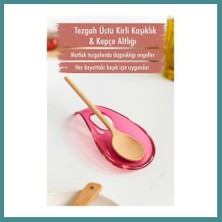Bezos Akrilik Mürdüm Tezgah Üstü Kirli Kaşıklık & Kepçe Altlığı Mac