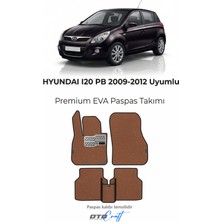 Otocraft Hyundai I20 Pb 2009-2012 Uyumlu Taba Turuncu 3D Havuzlu Eva Oto Paspas Takımı 5 Parça Araca Özel