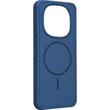 TeknoKapsül Xiaomi Redmi Note 15 Pro Plus 5g Azus Magsafe Kapak - Mavi