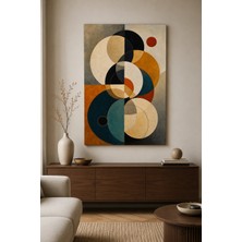 Kesişen Daireler — 30×40 cm Kanvas Tablo