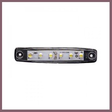 Bezos Beyaz Parmak LED Dorse Lamba 6 Ledli 12-24V Bzss