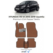 Otocraft Hyundai I10 Ia 2013-2019 Uyumlu Taba Turuncu 3D Havuzlu Eva Oto Paspas Takımı 5 Parça Araca Özel