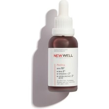 Aha & Bha Canlandırıcı & Cilt Tonu Eşitleyici Kırmızı Peeling Cilt Serumu 30 ml