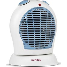 TeknoKapsül Sunday Sfh 02 Fanlı Isıtıcı 1 Adet
