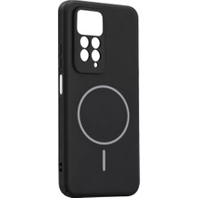 TeknoKapsül Xiaomi Redmi Note 11 Pro Mika Pc Magsafe Kapak - Siyah
