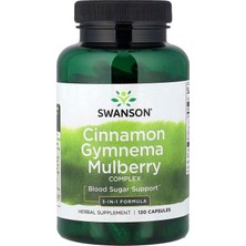 Swanson Vitamins, Cinnamon Gymnema Mulberry Complex, 120 Capsules