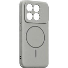 TeknoKapsül Xiaomi Poco X6 Pro Mika Pc Magsafe Kapak - Gri
