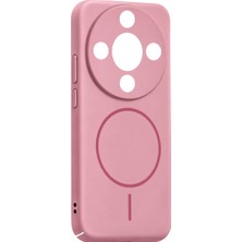 TeknoKapsül Huawei Honor Magic 8 Lite Mika Pc Magsafe Kapak - Pembe