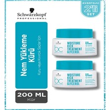 Schwarzkopf Moisture Kick Intensive | Yoğun Nemlendirici Saç Kürü 2*200ML
