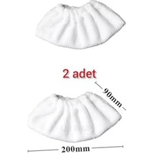 Havlu, Fakir Alina Buharlı Temizleyici Yedek Mikrofiber Paspas 2 Adet