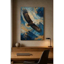 Kartal — Gökyüzünde — 30×40 cm Kanvas Tablo