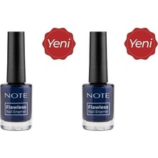 Nail Flawless Oje 118 Sax Blue, Mavi (2 Paketi)