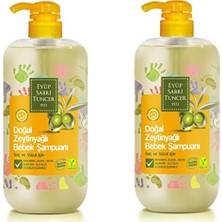 Doğal Zeytinyağlı Bebek Şampuanı 600 ml x 2