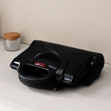 TeknoKapsül 8 Dilim Teflon Elektrikli Tost Makinesi 1800W, 180° Izgara, 6 Kademe Isı