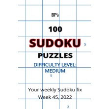 100 Orta Seviye Sudoku Bulmacası