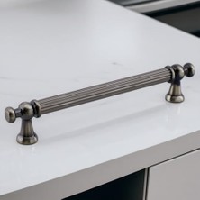 Selçuklu Antik Nikel Metal Kulp 160 mm Mobilya Çekmece Mutfak Dolabı Dolap Kapak Kulpları Kulb Kulpu