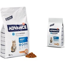 Tavuklu ve Pirinçli Yetişkin Kedi Maması 3 kg & Cat Adult Tavuklu Pirinçli Yetişkin Kedi Maması 1,5 kg
